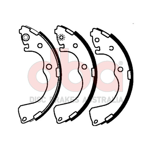 DBA Street Series Brake Shoes DBAS1845