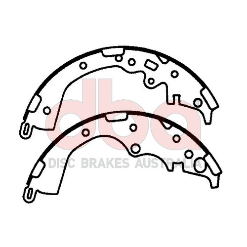 DBA Street Series Brake Shoes DBAS1847