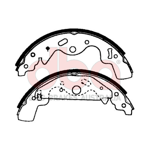 DBA Street Series Brake Shoes DBAS1851
