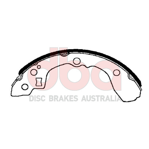 DBA Street Series Brake Shoes DBAS1853