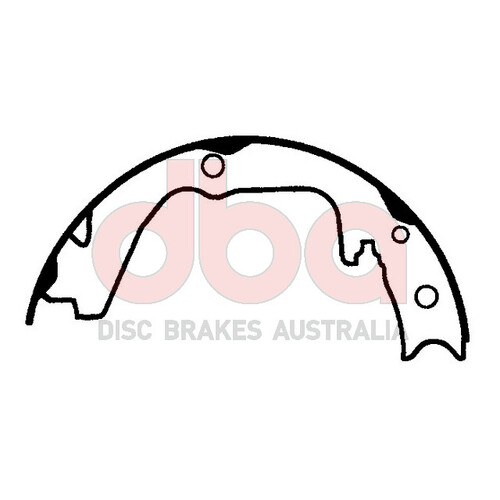 DBA Street Series Brake Shoes DBAS1857