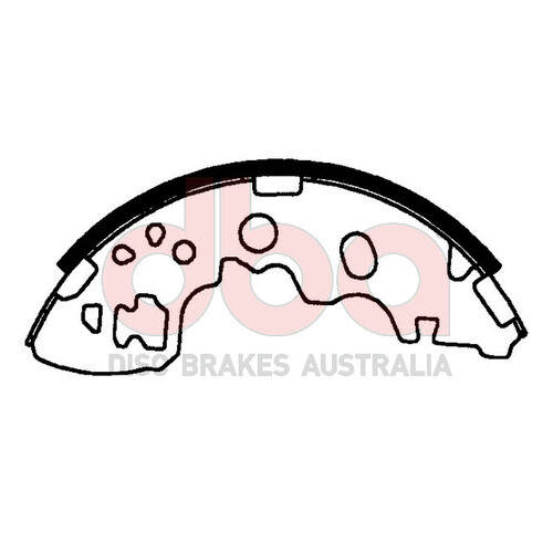 DBA Street Series Brake Shoes DBAS1864