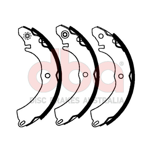 DBA Street Series Brake Shoes DBAS1867