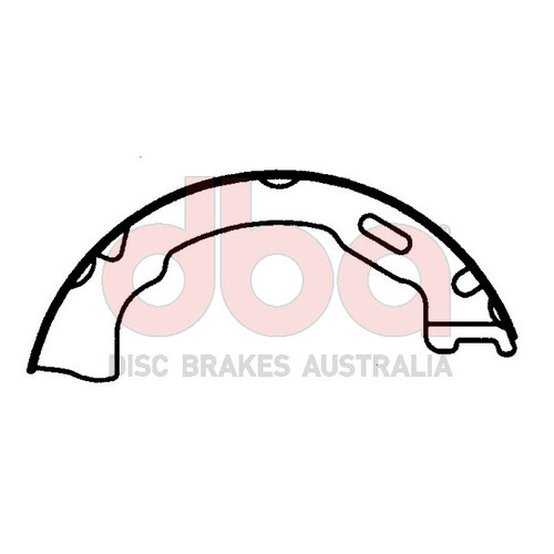 DBA Street Series Brake Shoes DBAS1868