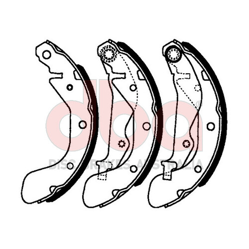 DBA Street Series Brake Shoes DBAS1870