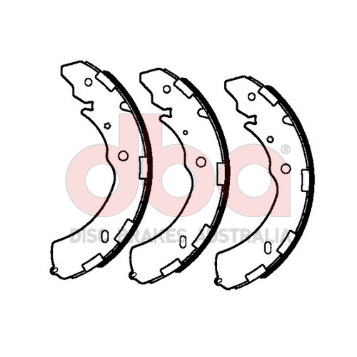 DBA Street Series Brake Shoes DBAS1886