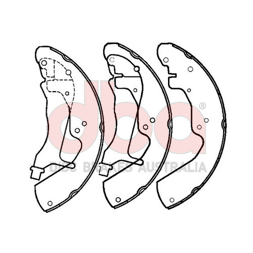 DBA Street Series Brake Shoes DBAS1892