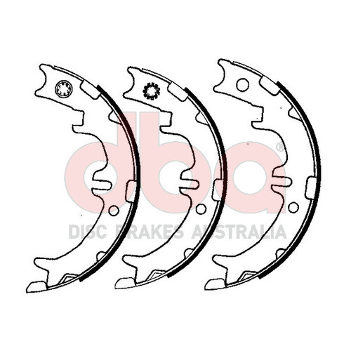 DBA Street Series Brake Shoes DBAS1899