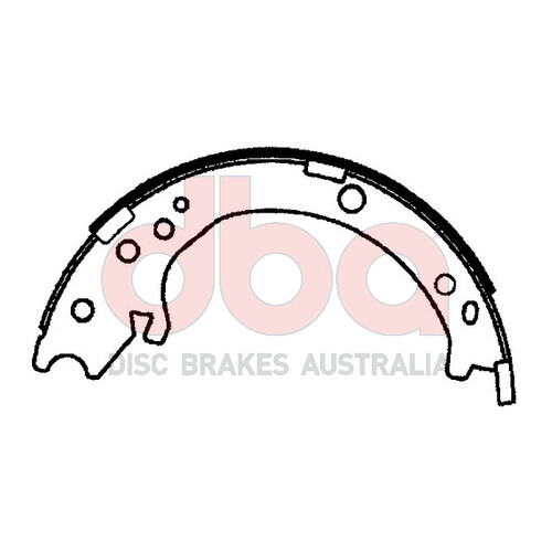 DBA Street Series Brake Shoes DBAS1917