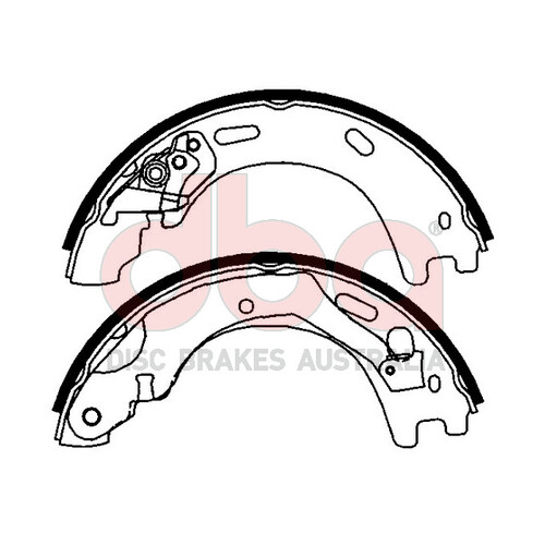 DBA Street Series Brake Shoes DBAS1924