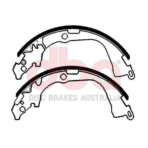 DBA Street Series Brake Shoes DBAS1933