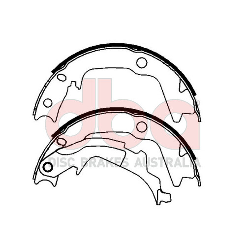 DBA Street Series Brake Shoes DBAS1936