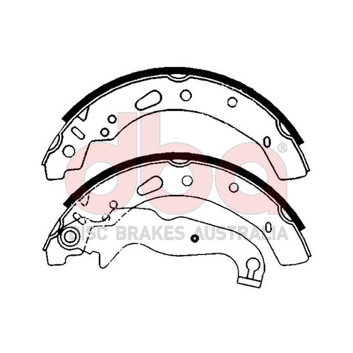 DBA Street Series Brake Shoes DBAS1942