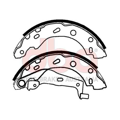 DBA Street Series Brake Shoes DBAS1963 