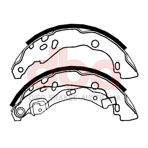 DBA Street Series Brake Shoes DBAS1964