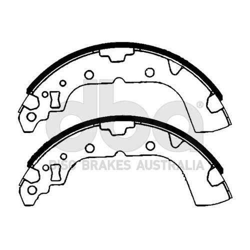 DBA Street Series Brake Shoes DBAS1966 