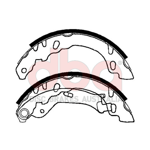 DBA Street Series Brake Shoes DBAS1973