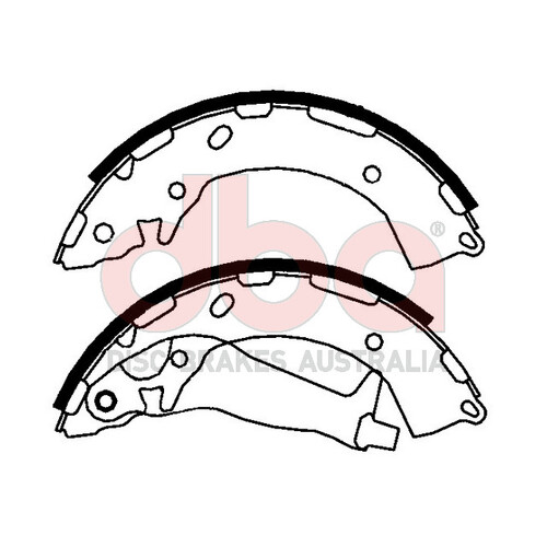 DBA Street Series Brake Shoes DBAS1989 