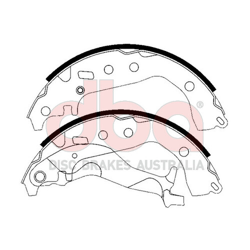 DBA Street Series Brake Shoes DBAS2001