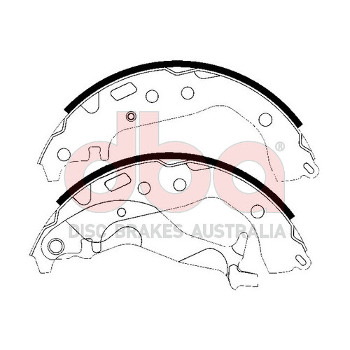 DBA Street Series Brake Shoes DBAS2004