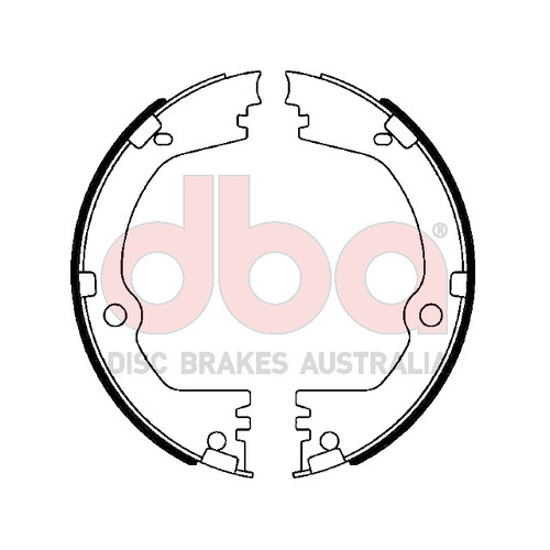 DBA Street Series Brake Shoes DBAS2008 