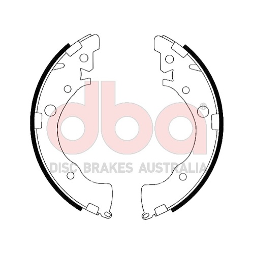DBA Street Series Brake Shoes DBAS2018 