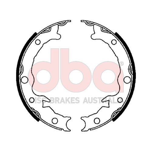 DBA Street Series Brake Shoes DBAS2019