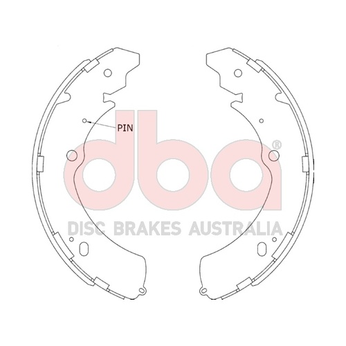 DBA Street Series Brake Shoes DBAS2038