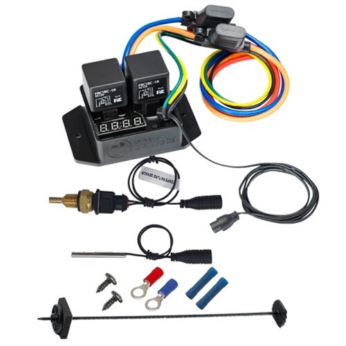 Davies Craig Digital Thermatic Fan Switch Kit With 1/4" Npt Thermal Sensor 445