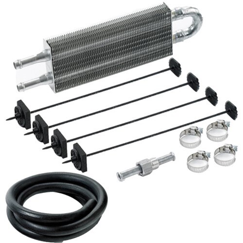 Davies Craig Universal Fit Ultra-Cool Power Steering Fluid Cooler With 3/8" Barbed Fittings - 1009
