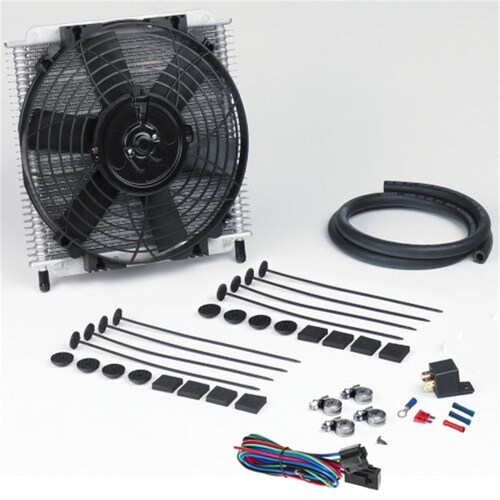 Davies Craig Universal Fit Hydra-Cool 30 Plate Transmission Fluid Cooler And 10" 12V Thermatic Fan Combo 691