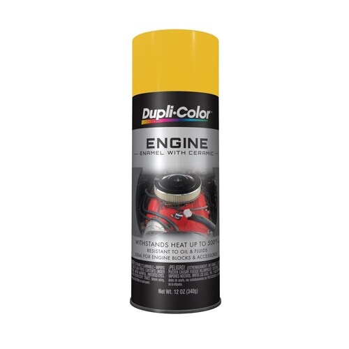 Dupli-Color Engine Enamel Yellow 340g Aerosol DE1642