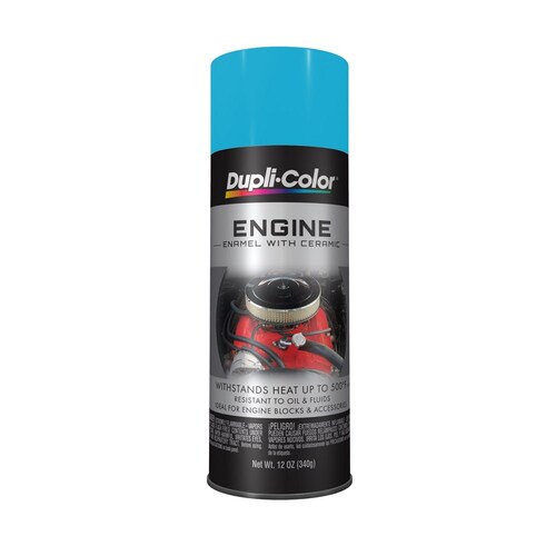 Dupli-Color Engine Enamel Torque And Teal 340G DE1643 Aerosol