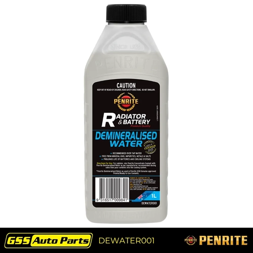 Penrite Demineralised Water 1L DEWATER001