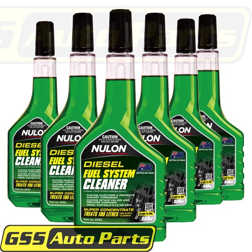 Nulon Diesel Fuel System Cleaner Box Of 6 X 500ml Bottles DFSCx6