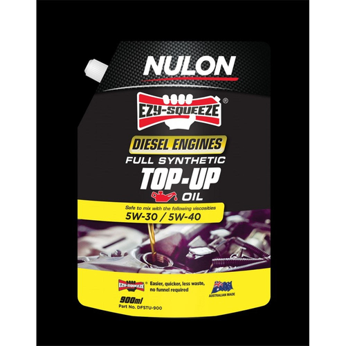 Nulon Diesel Engine Full Synthetic Top-Up Oil 900ml DFSTU-900