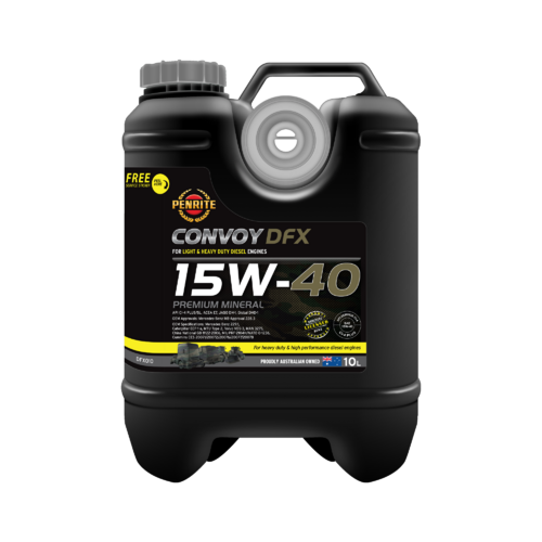 Penrite Convoy DFX 15W-40 Premium Mineral Diesel Engine Oil - 10L (DFX010)