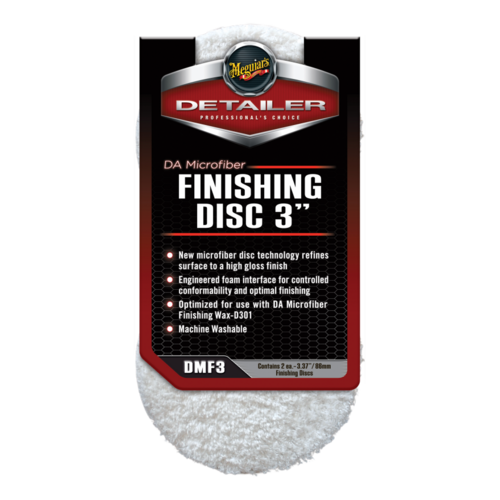 Meguiar's Da Microfiber Finishing Disc - Twin Pack 3.37"/86mm DMF3