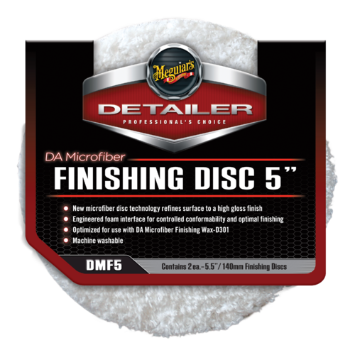 Meguiar's Da Microfiber Finishing Disc - Twin Pack 5.5"/140mm DMF5