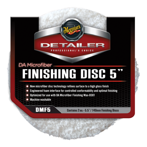 Meguiar's Da Microfiber Finishing Disc - Twin Pack 5.5"/140mm DMF5 