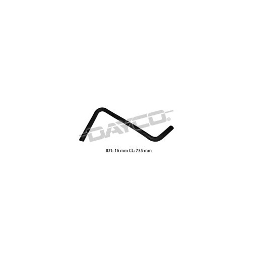 Dayco Heater Hose CH1225 DMH1225