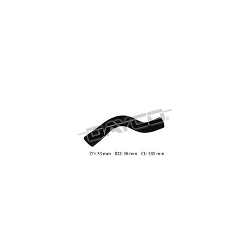 Dayco Radiator Hose Upper CH2473 DMH2473