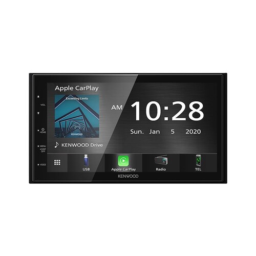 Kenwood Dmx5020S Mechless 6.8" Double Din Android Auto And Apple Carplay Touchscreen Stereo Head Unit DMX5020S