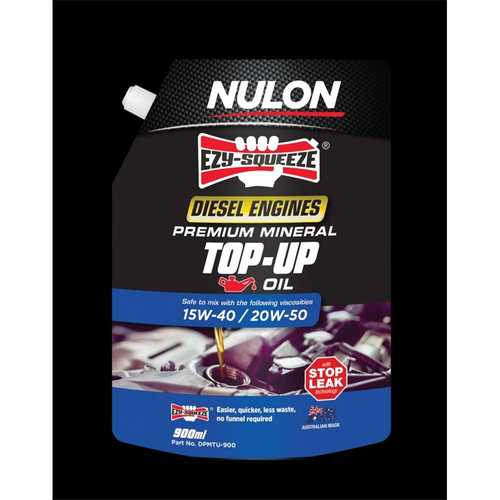 Nulon Diesel Engine Premium Mineral Top-Up Oil 900ml DPMTU-900
