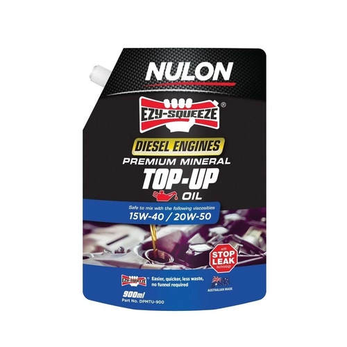 Nulon Diesel Engine Premium Mineral Top-Up Oil 900ml DPMTU-900