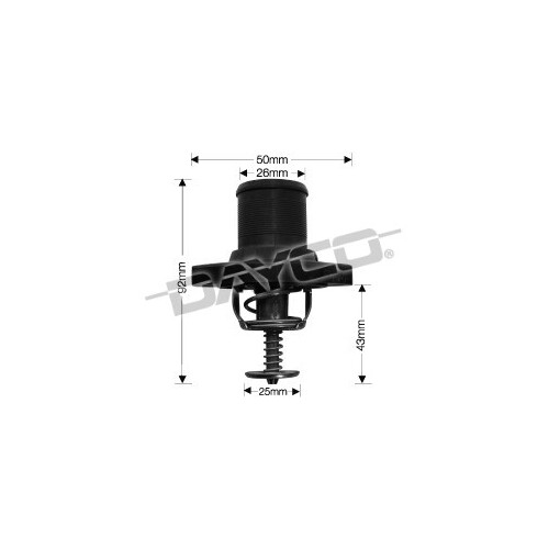 Dayco Thermostat With Housing Type And Seal DT94G