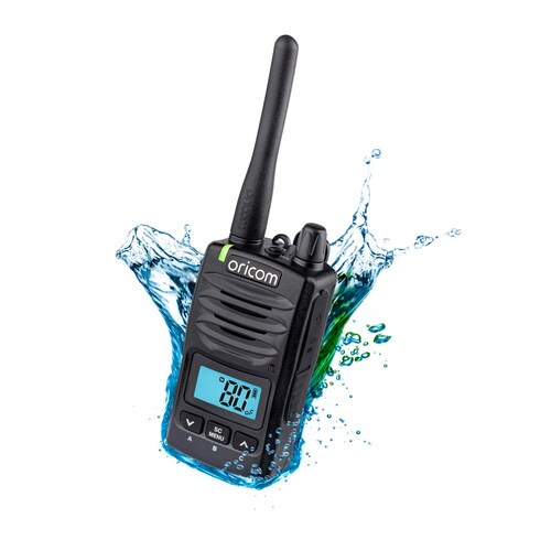 Oricom Waterproof Handheld Uhf Cb Radio - Black DTX600