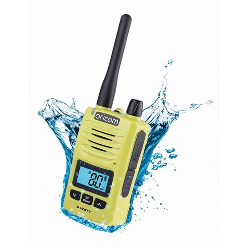 Oricom Waterproof Handheld Uhf Cb Radio - Lime DTX600LME