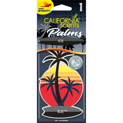 California Scents Ice Fragrance Hanging Air Freshener Single E302706500