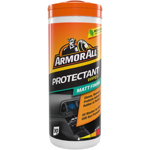 Armor All Matte Finish Protectant Wipes 30 Pack AWPTMC-30-1ANZ